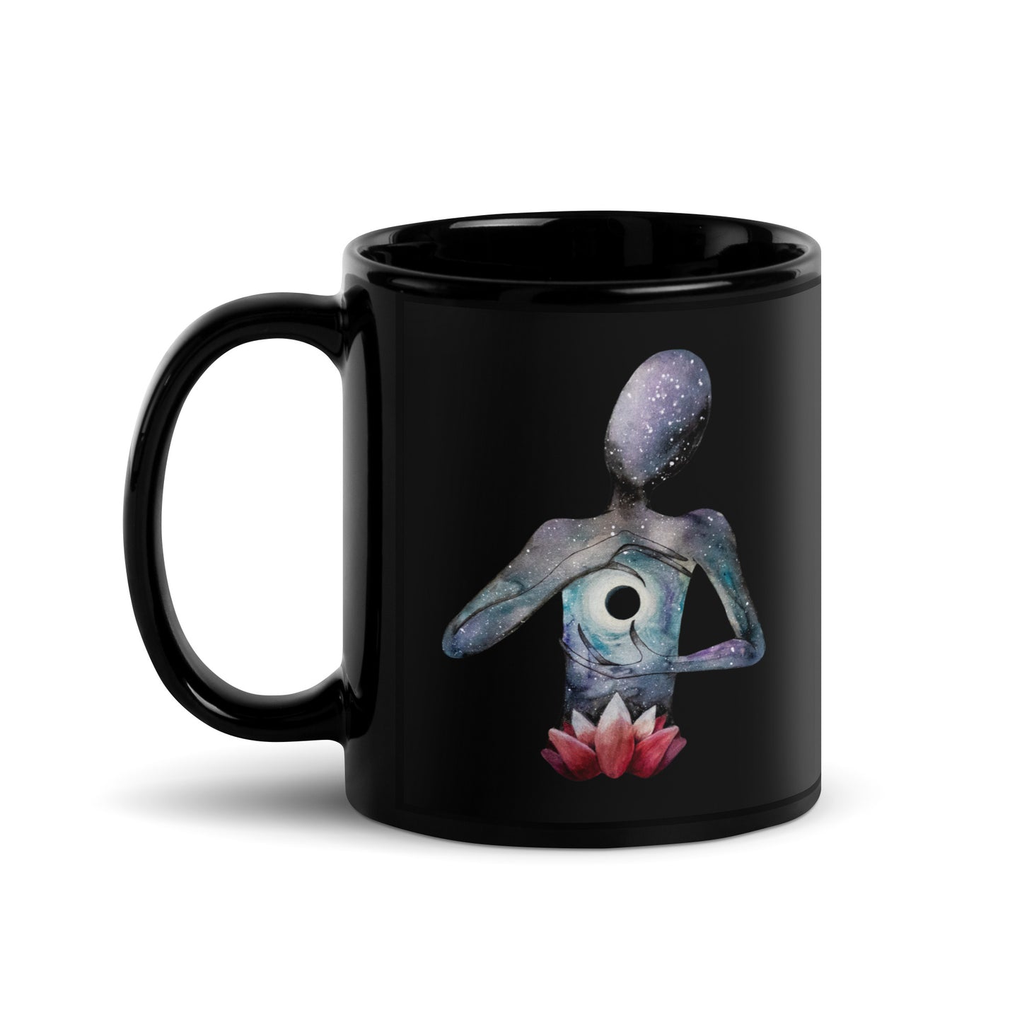 Alien Black Glossy Mug