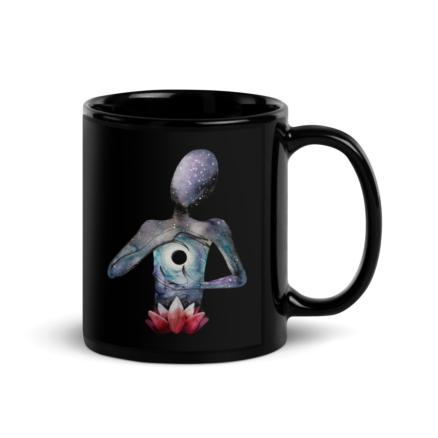 Alien Black Glossy Mug