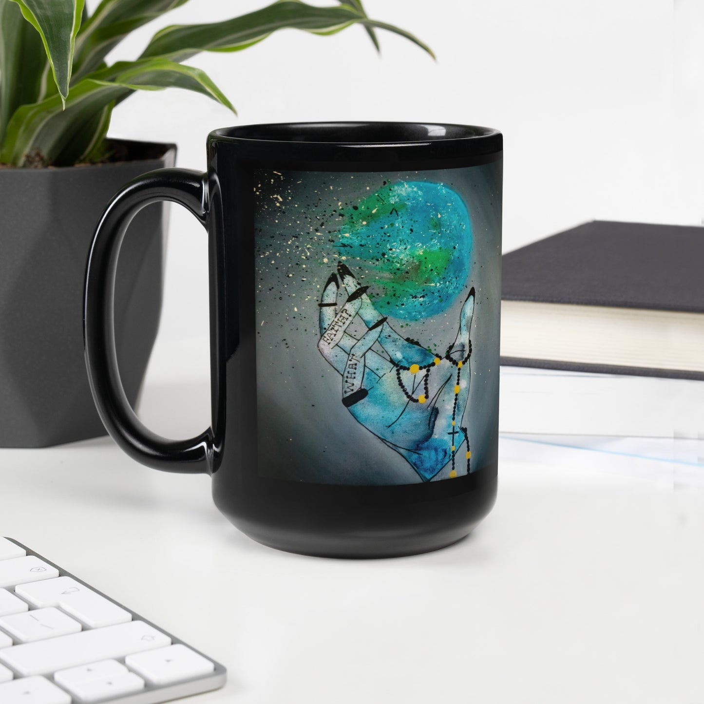 What Faith? - Black Glossy Mug