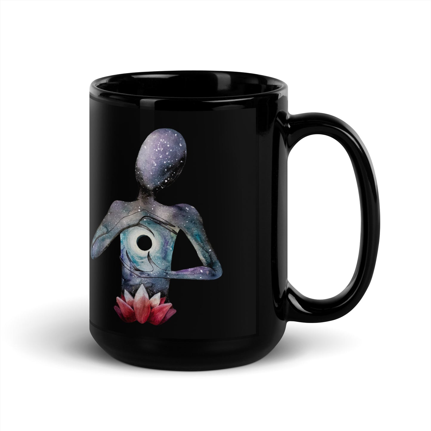 Alien Black Glossy Mug